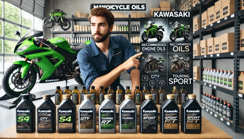 カワサキバイクに最適なオイルの選び方を解説。街乗り・ツーリング・スポーツ走行向けのおすすめオイルを比較し、選定ポイントを紹介。