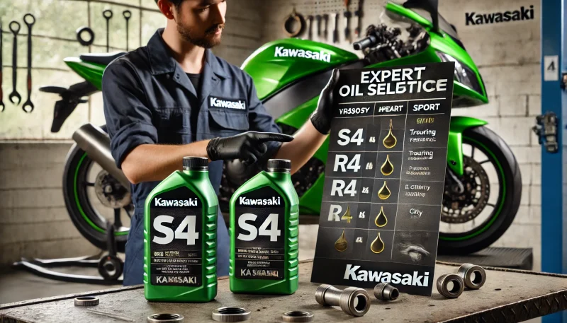 カワサキオイルS4とR4の違いを比較。用途や性能の違いを解説し、街乗り・ツーリング・スポーツ走行向けの最適な選択を紹介。