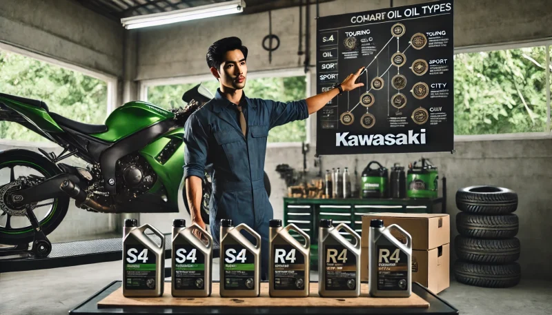 カワサキバイクのオイル交換におすすめのオイルと選び方を解説。用途別の最適なエンジンオイルを紹介し、選定ポイントを説明。